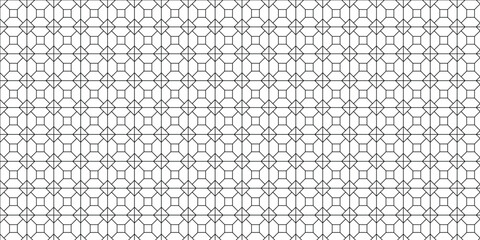 Seamless Diamond Mesh Pattern with Thin Black Lines on White Background for Wallpapers, Web Design, Textile Prints, and Elegant Packaging Projects