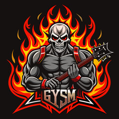 Guitar silhouettes set.Acoustic and heavy rock electric guitars musical instruments. Simple set of electric guitar vector icons for web design. Music symbols collection.Vector ilustration