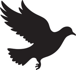 Soaring Bird Silhouette Collection for Print and Cut Files