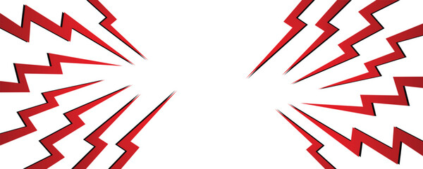 Abstract background with geometric spike line pattern and with some copy space area