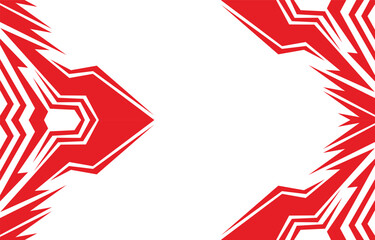 Abstract background with geometric spike line pattern and with some copy space area