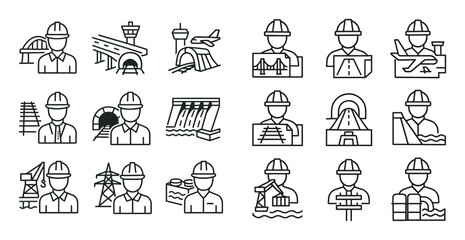 Infrastructure Icon Grid