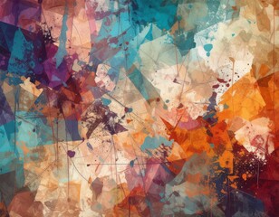 "Gritty and atmospheric Full HD illustration, dominant crumpled paper texture, distressed details, muted color palette with pops of accent color, strong shadows, industrial or urban theme, high resolu