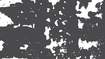Grunge Ink Splatter Vector Texture, Distressed Black and White Abstract Background, Urban Grunge Texture Overlay Template, Vintage Dirty Paint Splash Vector Texture