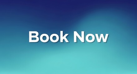 Fototapeta premium Compelling 'Book Now' Promotion Graphic for Travel and Entertainment Services