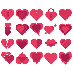 Element Red Heart Collection