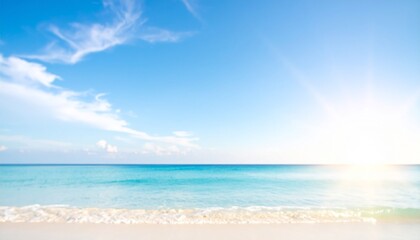 Obraz premium Summer sea background