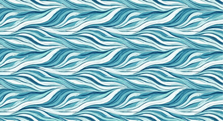 Obraz premium Blue Water Flow Pattern – Abstract Ocean Wave Texture