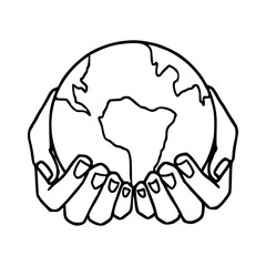global care and responsibility illustration