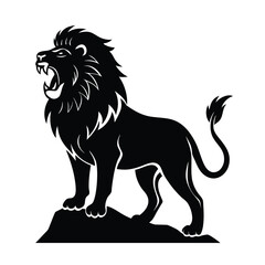 lion vector silhouette
