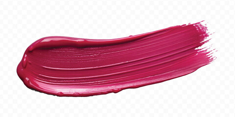 realistic 3d  glossy smooth paint swatch smear smudge in different colour style isolated on transparent background