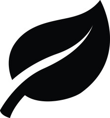 Green leaf ecology nature element vector icon, Leaf Icon, green leaf ecology nature element vector.