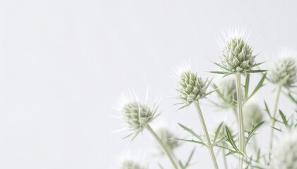 Obraz premium Eryngium flower background