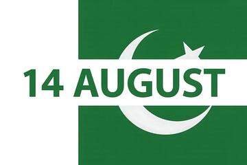 Celebrate Pakistan Independence Day with vibrant 14 August graphics featuring national symbols and colors