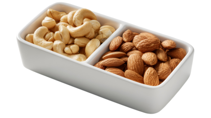 Indian style deep fried snacks falahari chivda- chivda or mixture namkeen with dry fruits.