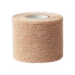 Beige Sticking Plaster - Isolated [Transparent Background PNG].