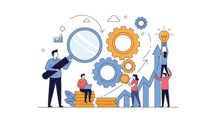 Business growth strategies analytics improving company performance with data driven insights