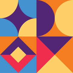 Geometric Pattern Grid