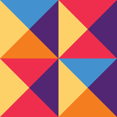 Geometric Pattern Grid