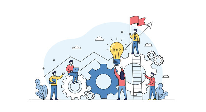 Teamwork collaboration strategy development project success innovation growth business