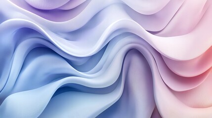 Obraz premium Subtle pastel fluid forms create a soothing gradient background texture