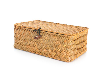 rattan box in studio
