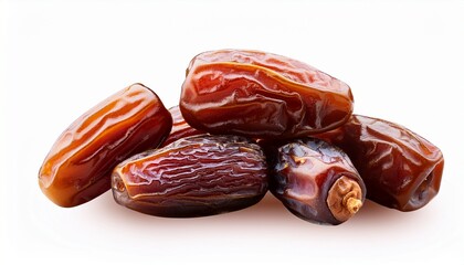 dried date fruit middle east food natural light healthy snack concept cut out