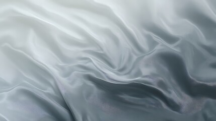 Obraz premium Steel-gray to pale silver fluid gradient with faint ripple effect and soft sheen