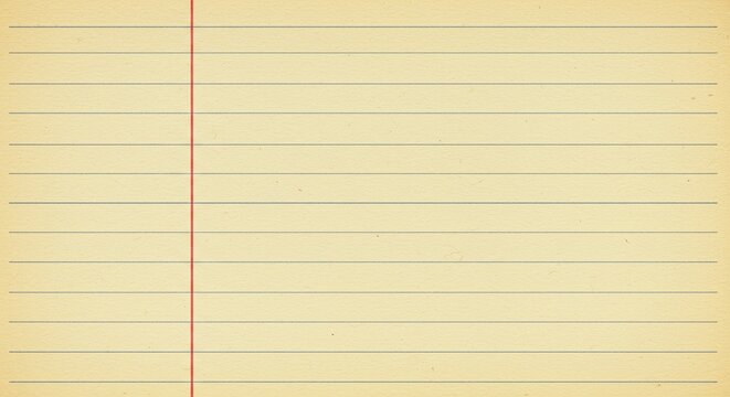 Vintage Lined Notebook Paper Texture