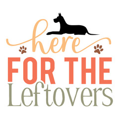 Thanksgiving Dog Vector Art