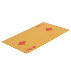 card gambling two 2 diamonds gold