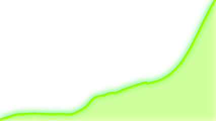 green abstract background graph