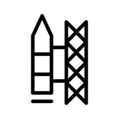rocket exploration Icon