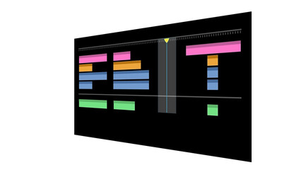 video editing software UI