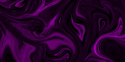 Abstract background of dark purple liquid marble surface liner design. marble liquid ink texture. ink backdrop with wavy pattern. liquify swirl dark pink and black colour art.