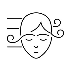 Calm Animal Face Illustration Anxiety Relief with a Peaceful Expression and a Win