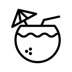 Coconut Drink Icon