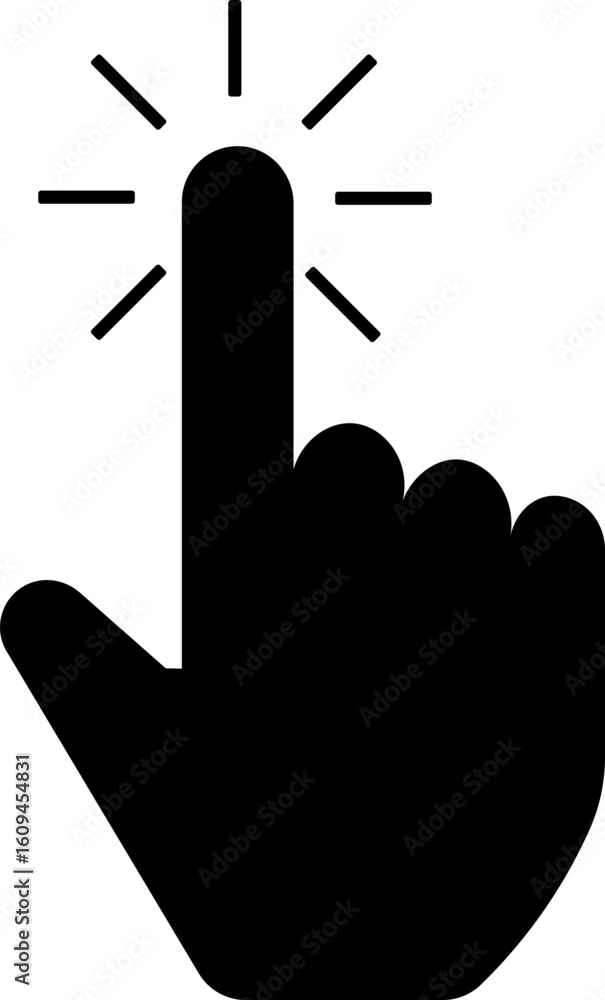 Fototapete Computer Cursors Mouse Click Pointer Icon Set and Computer Computer Mouse, Arrow Symbol, Icon Symbol, Computer Graphic, E-commerce Cursor icon click Outline and Solid Styles Easily editable SVG 10