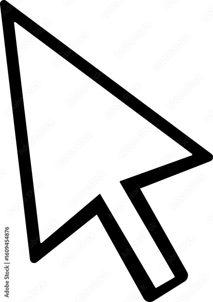 Fototapete Computer Cursors Mouse Click Pointer Icon Set and Computer Computer Mouse, Arrow Symbol, Icon Symbol, Computer Graphic, E-commerce Cursor icon click Outline and Solid Styles Easily editable SVG 10