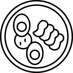 Ramen Icon Vector Element