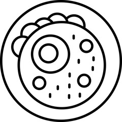 Nasi Goreng Icon Vector Element