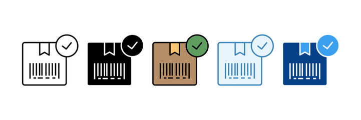 Sku  Icon Set Multiple Style Collection