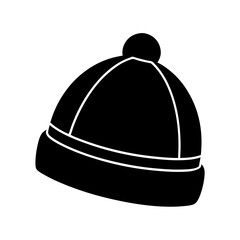 Woolen Hat Vector Flat and Clean Look Isolated on White