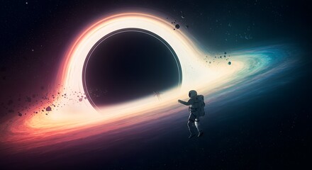 Astronaut and the Event Horizon of a Black Hole