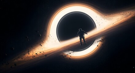Astronaut and the Event Horizon of a Black Hole