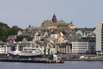 Obraz premium Cityscape of Alesund, Norway