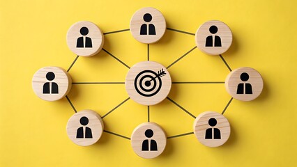 Teamwork and collaboration focused on achieving a common goal