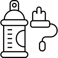 Paint Icon Vector Element