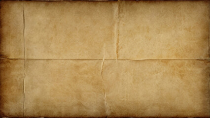 Aged parchment paper with weathered texture