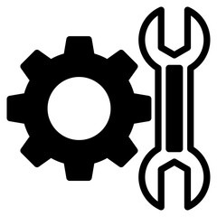 Maintenance outline mixed icon